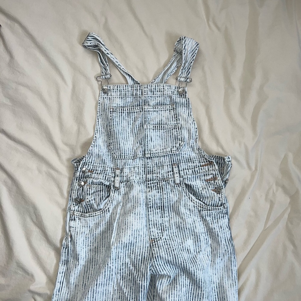 FREE PEOPLE ZIGGY DENIM OVERALL